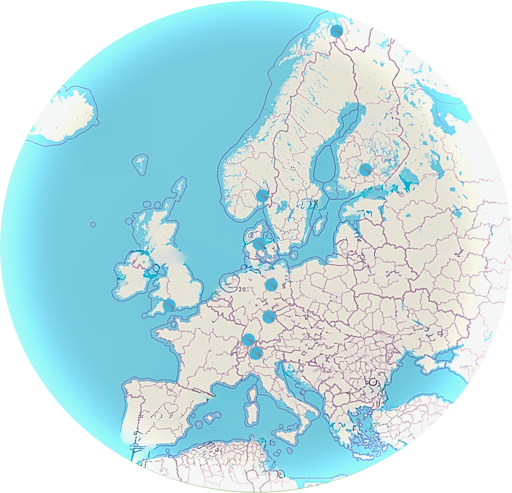hub map